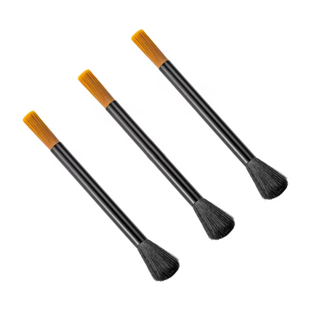 Double-Head Aluminum Tube Coffee Cleaning Brush