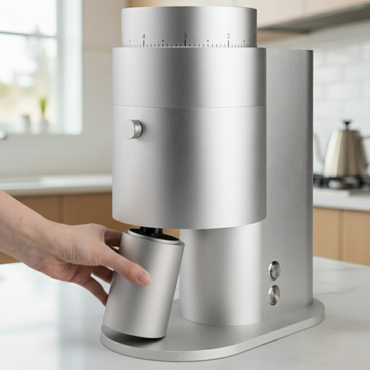 Option-O LAGOM 01 Electric Grinder (Silver)