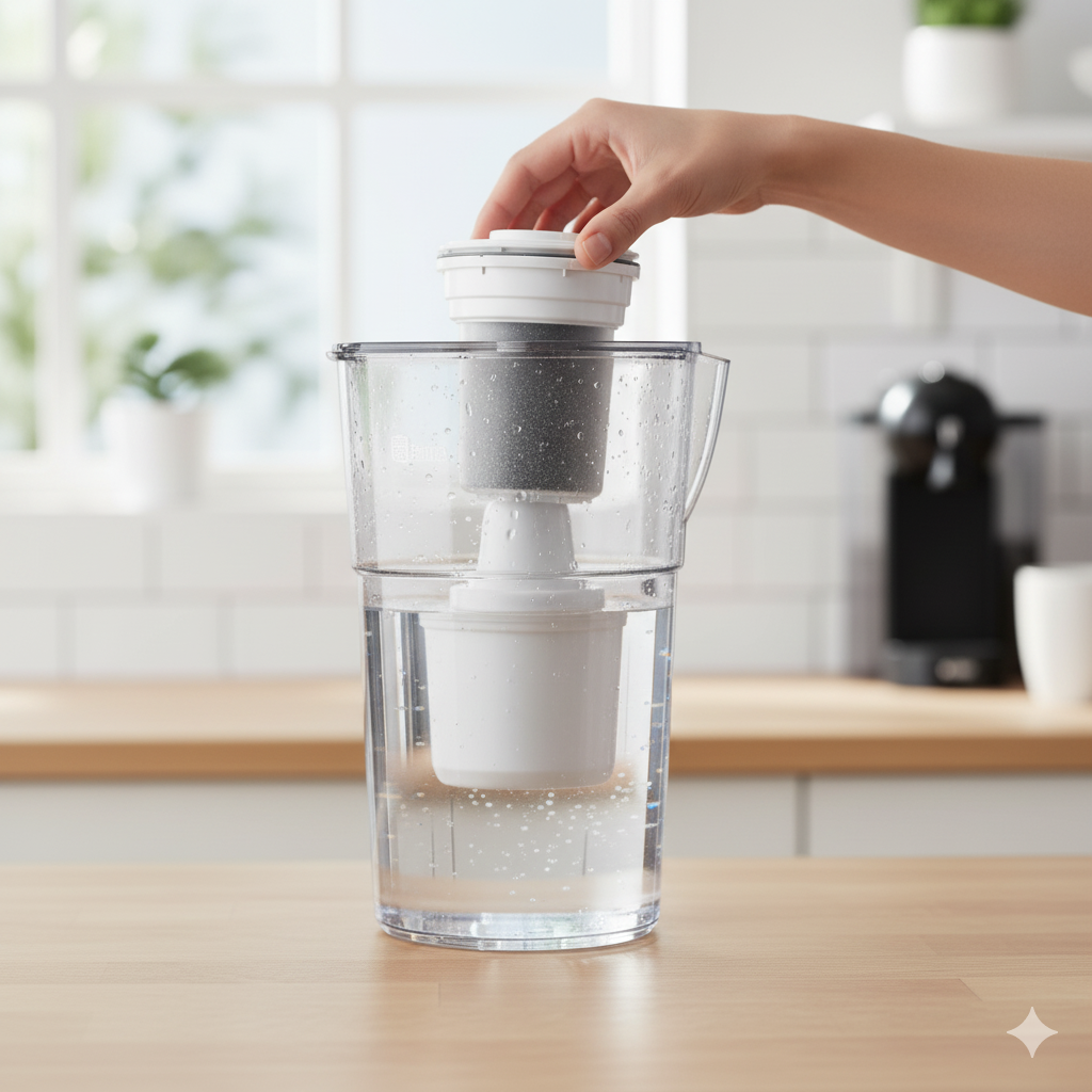 Brita-style Water Filter Cartridge