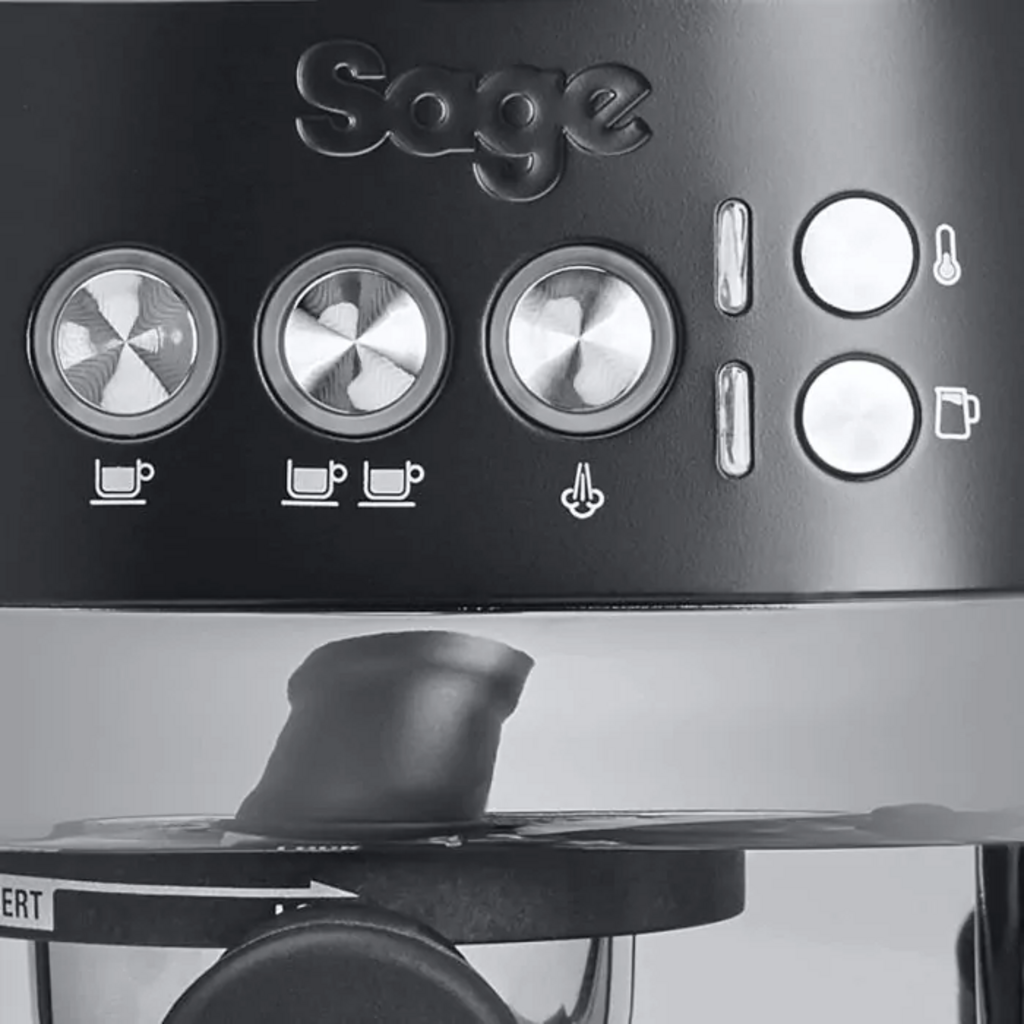 Sage The Bambino Espresso Machine Black Truffle