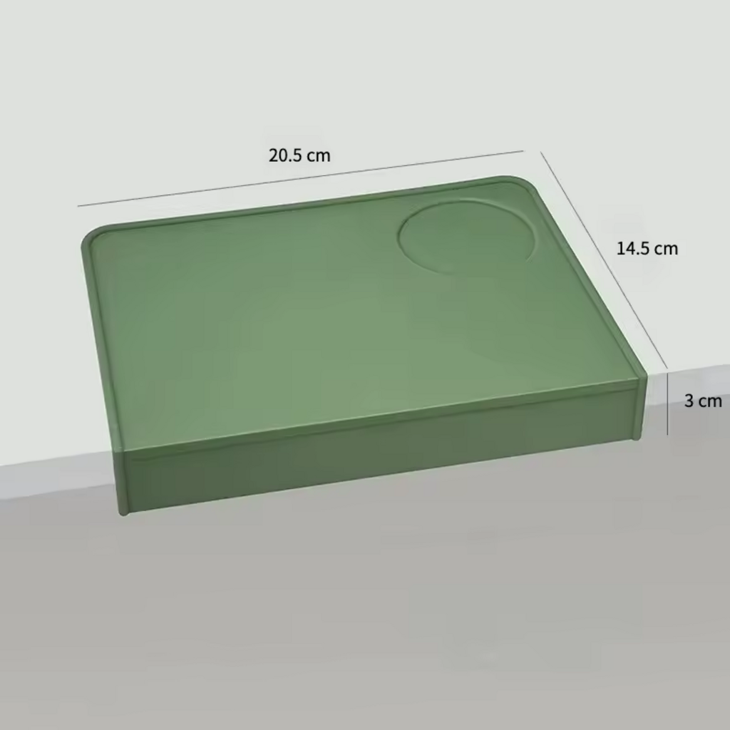 Coffee Tamper Mat: Corner Cushion Pad