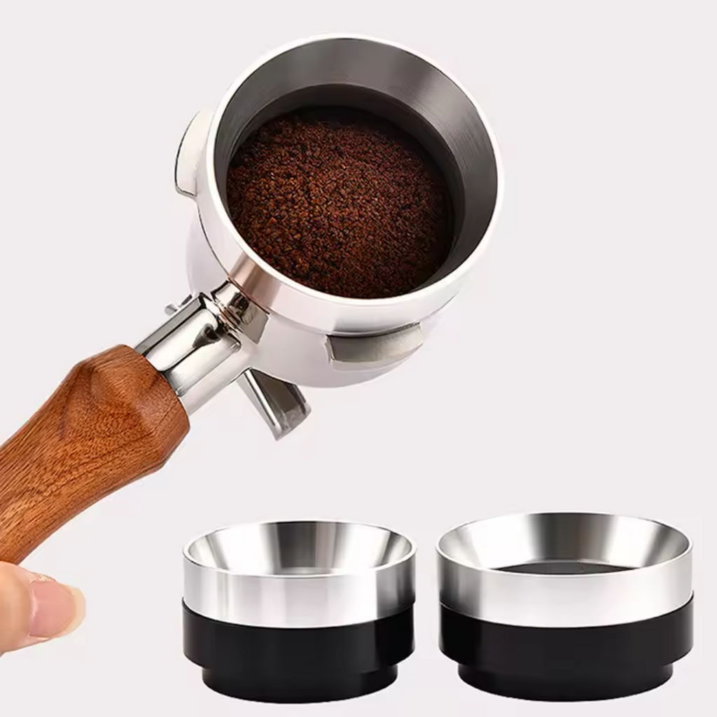 Magnetic Coffee Dosing Ring: Precision Barista Funnel