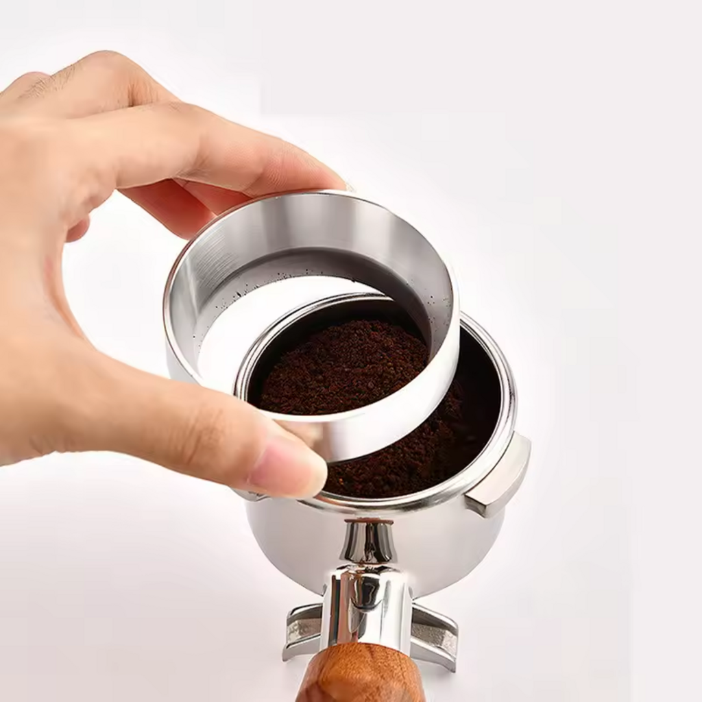 Magnetic Coffee Dosing Ring: Precision Barista Funnel