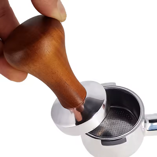 Classic Espresso Tamper with Premium Wood Handle