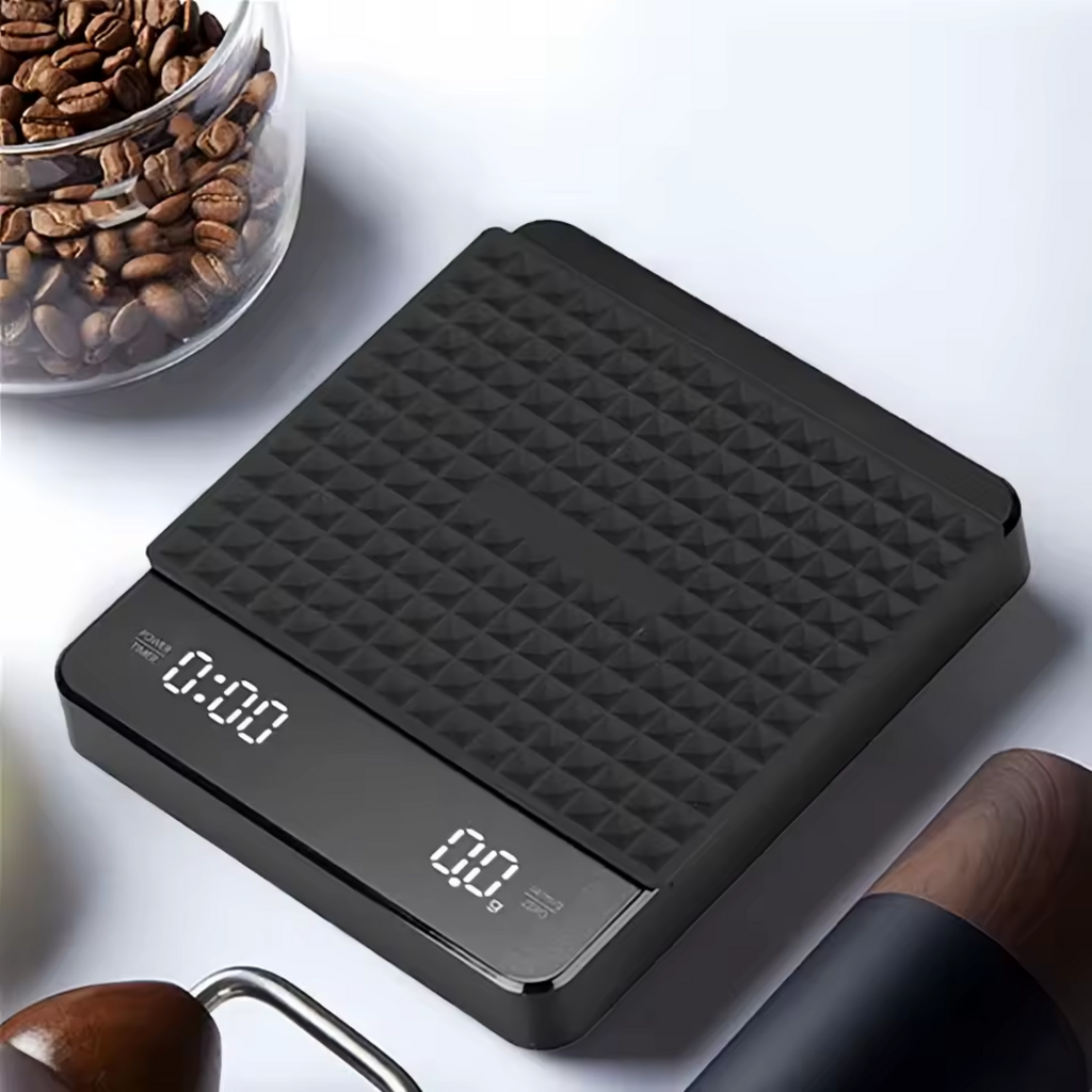 Professional USB Rechargeable Digital Coffee Scale with Timer