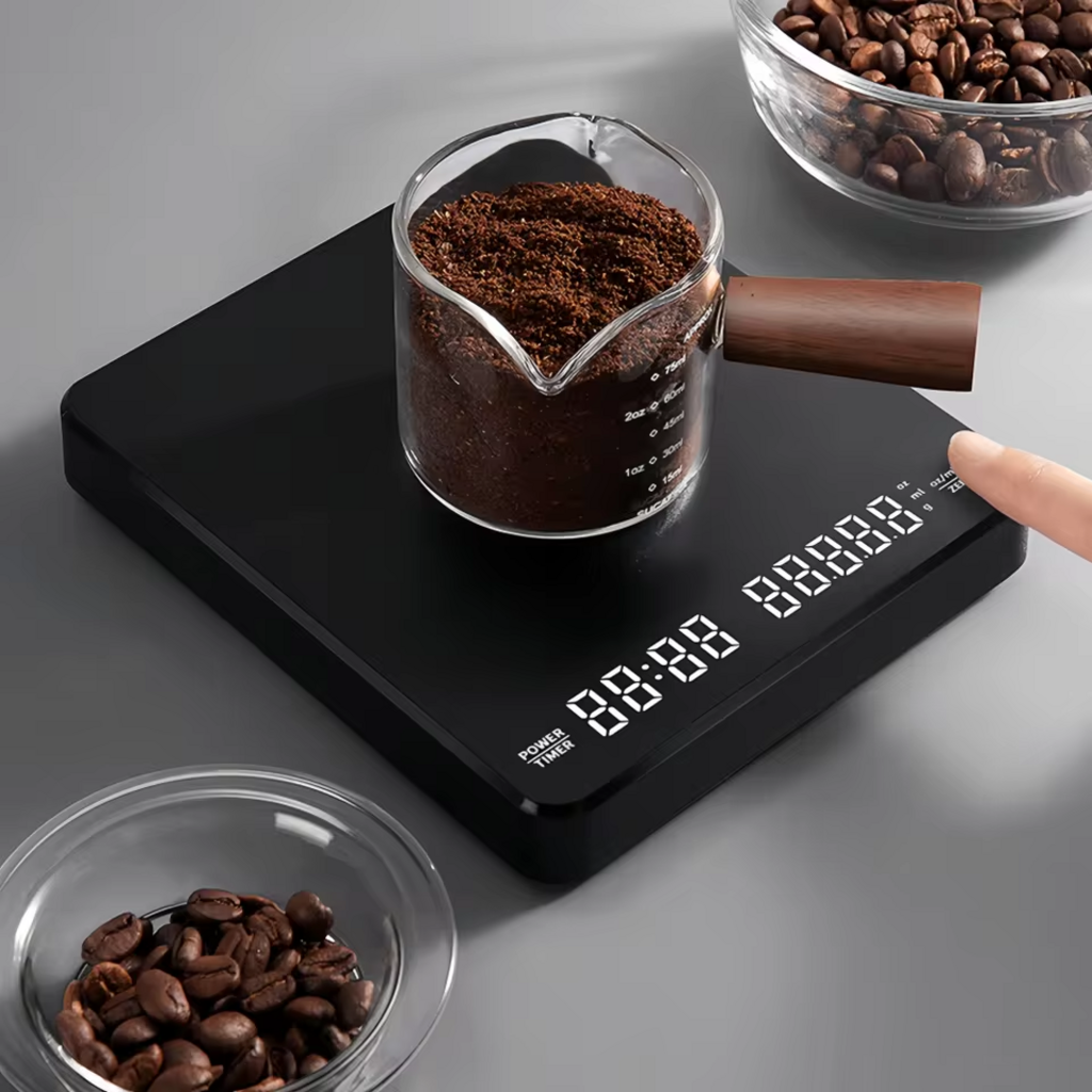 Professional USB Rechargeable Digital Coffee Scale with Timer