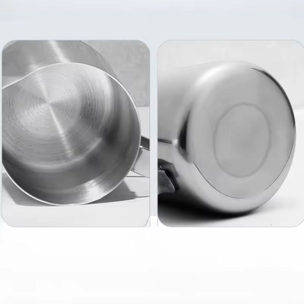 Stainless Steel Milk Frothing &amp; Latte Art Pitcher with Measurement Markings
