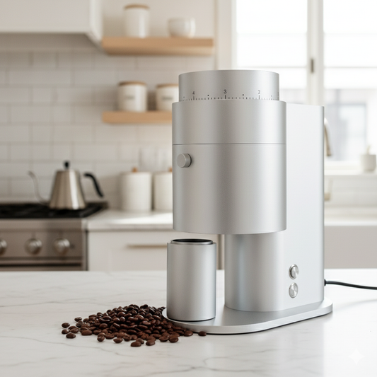 Option-O LAGOM 01 Electric Grinder (Silver)